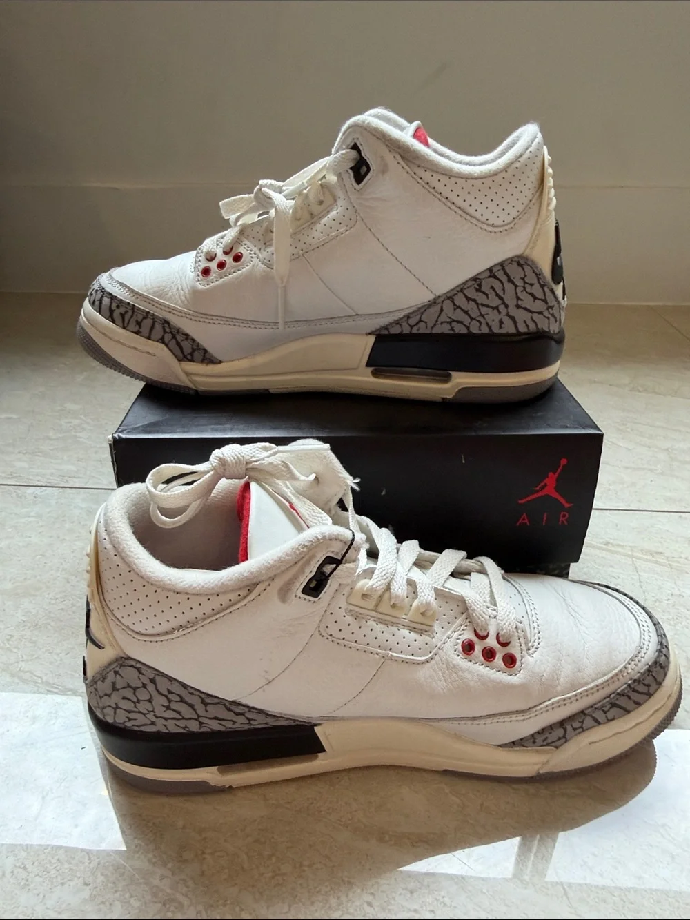 Jordan Men’s Sneakers White/Black/Cement